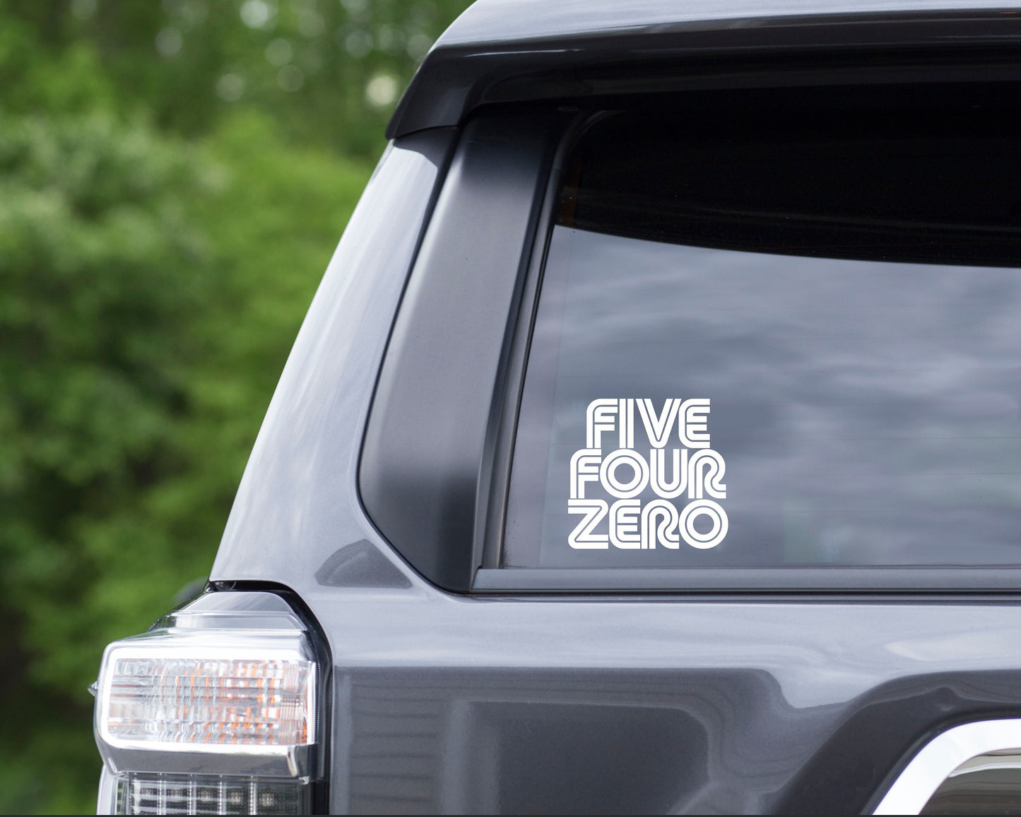 540 FXBG vinyl decal