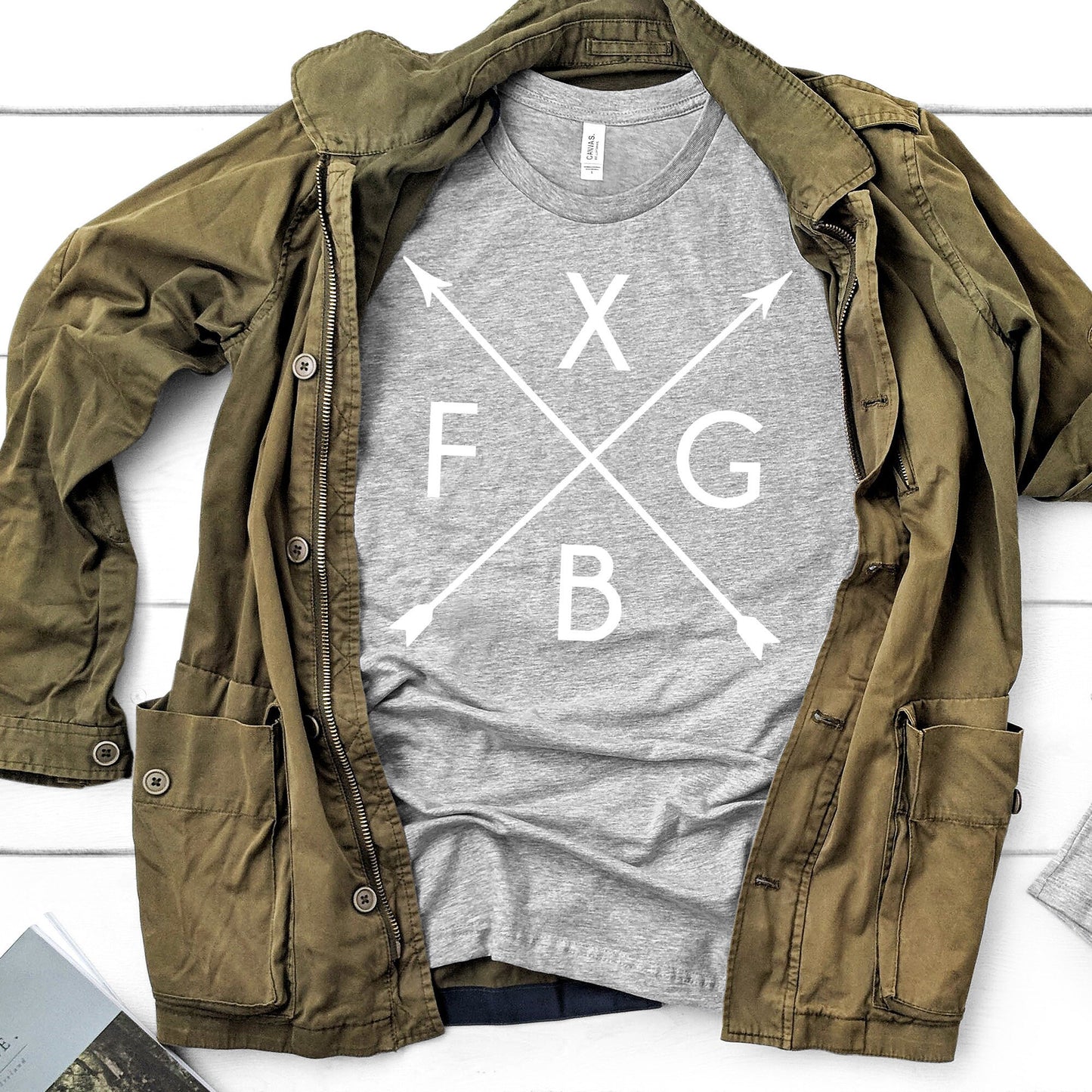 Fredericksburg (FXBG) Arrow t-shirt